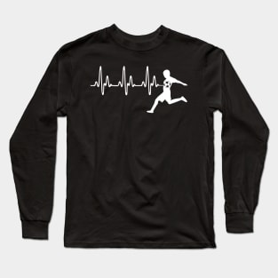 Soccer Heartbeat Long Sleeve T-Shirt